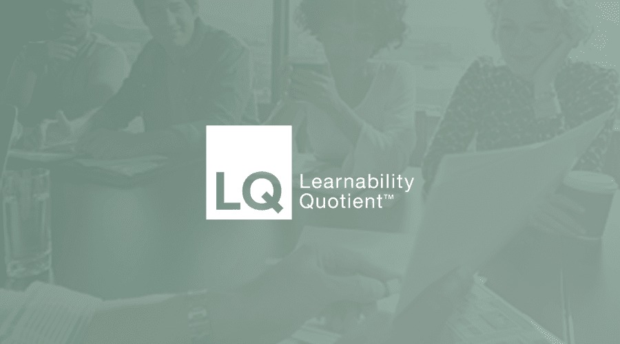 Learnability Quotient