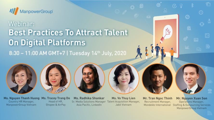 ManpowerGroup Vietnam and International Partners Shared Best Practices to Attract Talent on Digital Platforms