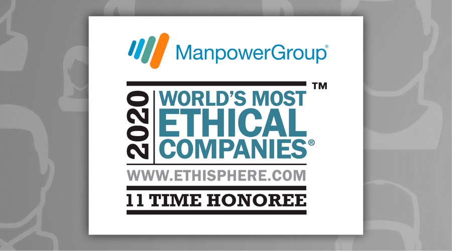 ManpowerGroup Named One of the World's Most Ethical Companies for the 11th Year