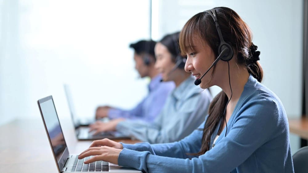 Recruiters employing new people as a part of their mass recruitment service