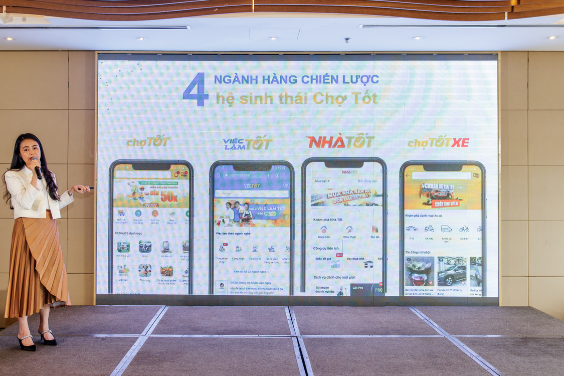 Ms. Hoang Thi Minh Ngoc – Chief Growth Officer, Cho Tot Company Limited shared