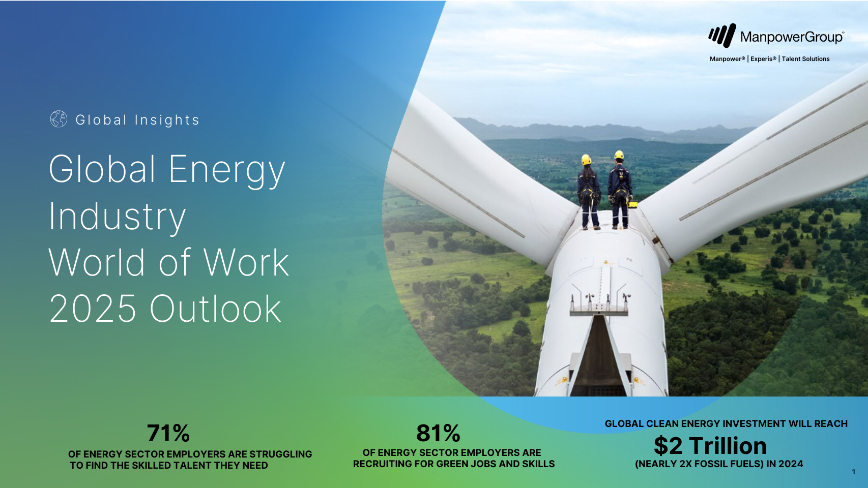 ManpowerGroup Global Insights Energy Report 2025 Outlook