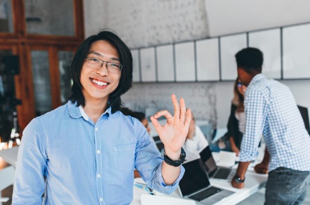 A male candidate is excited to know how to write a valuable cover letter in his job search