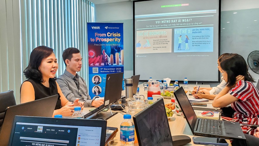 From Crisis to Prosperity: ManpowerGroup Vietnam convenes with VNHR to share how companies get opportunities in the crisis