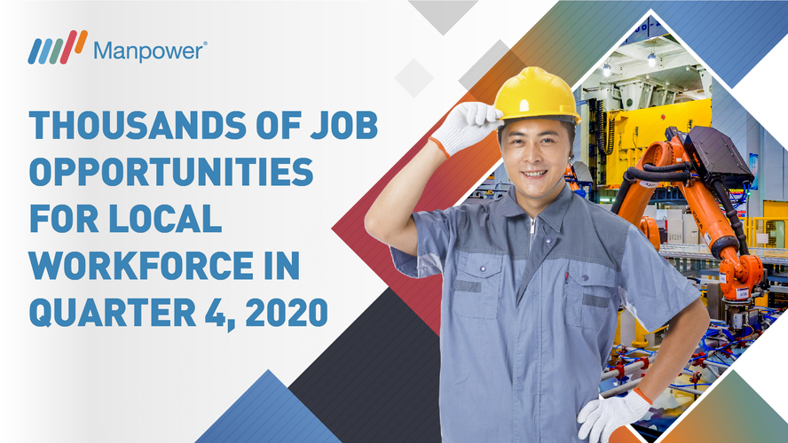Thousands of job opportunities for local workforce in Quarter 4, 2020