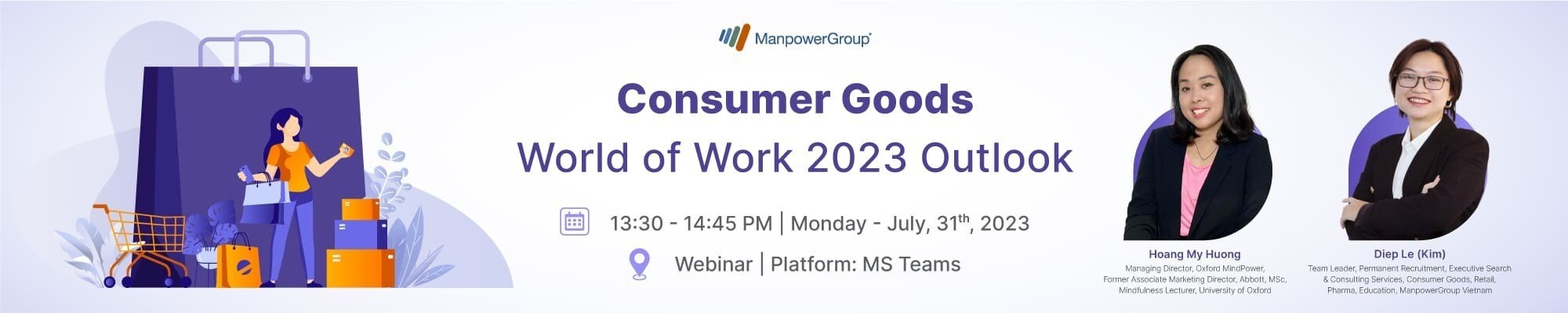 Consumer Goods World of Work 2023 Outlook | Manpower Vietnam